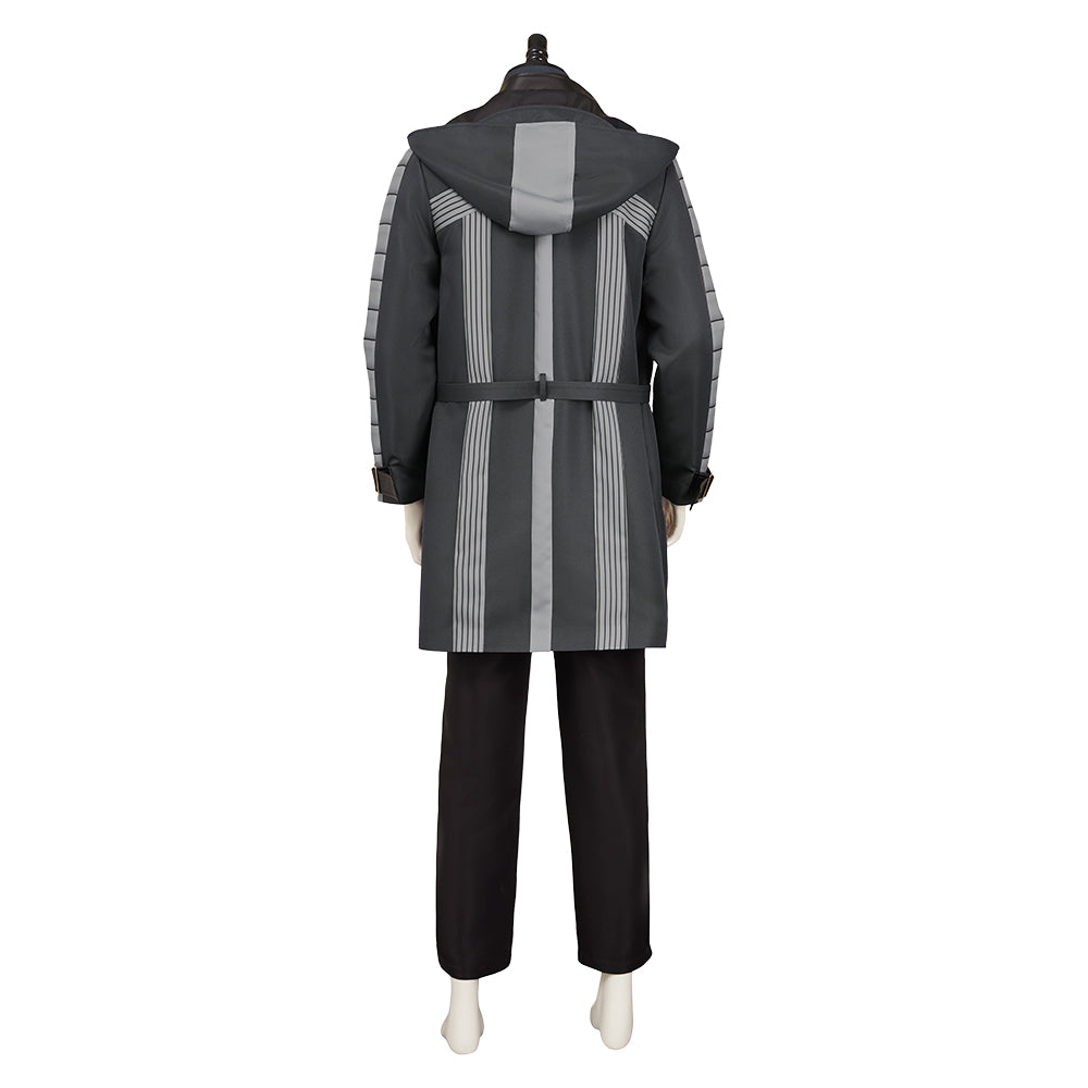 Andor Saison 2(2025) Cassian Andor Tenue Noire Cosplay Costume