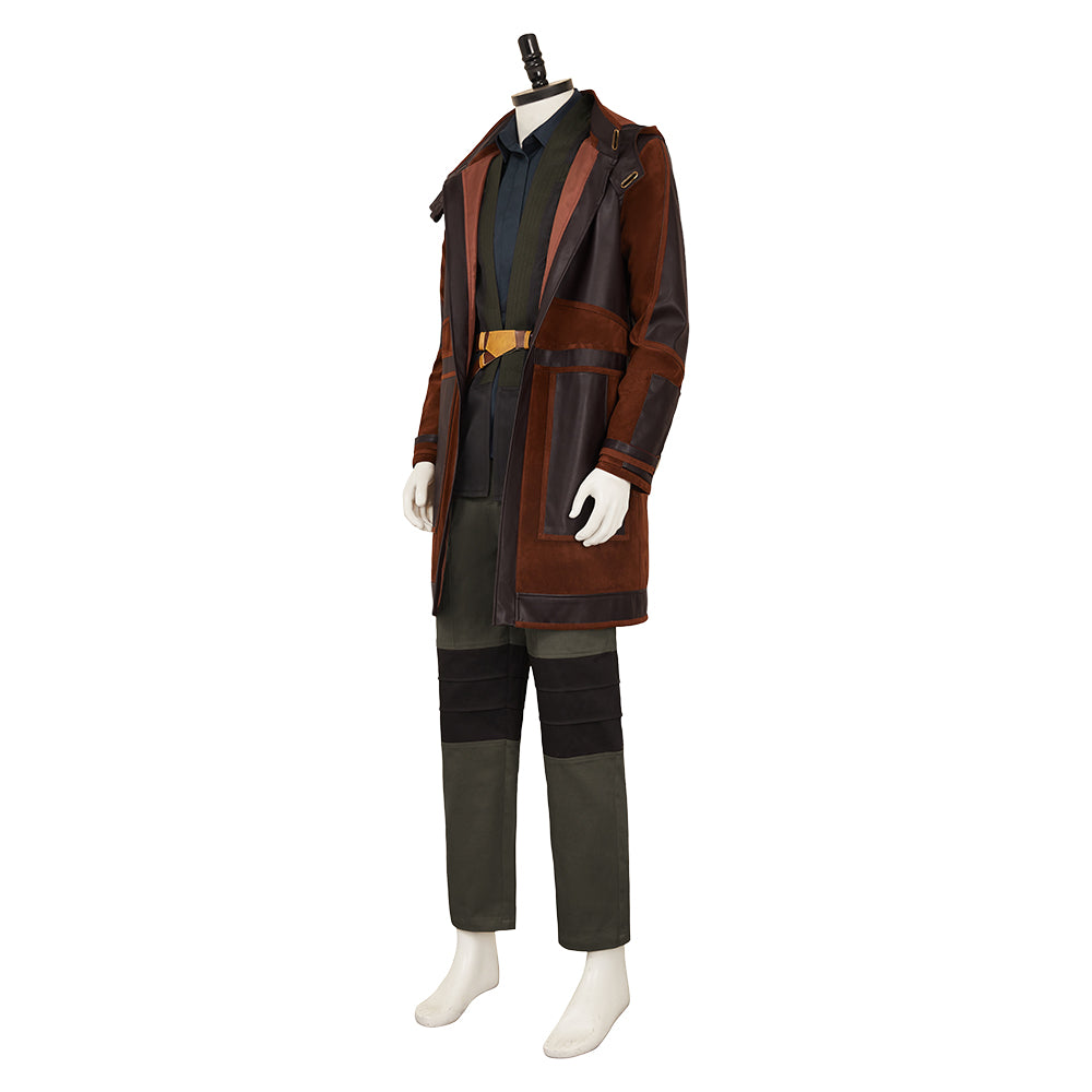 Andor Saison 2(2025) Cassian Andor Tenue Noire et Orange Cosplay Costume