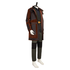 Andor Saison 2(2025) Cassian Andor Tenue Noire et Orange Cosplay Costume