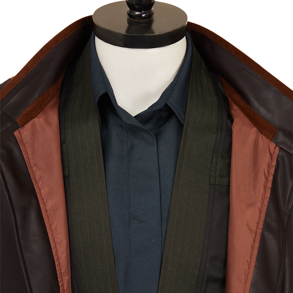 Andor Saison 2(2025) Cassian Andor Tenue Noire et Orange Cosplay Costume