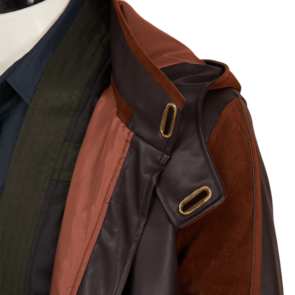 Andor Saison 2(2025) Cassian Andor Tenue Noire et Orange Cosplay Costume