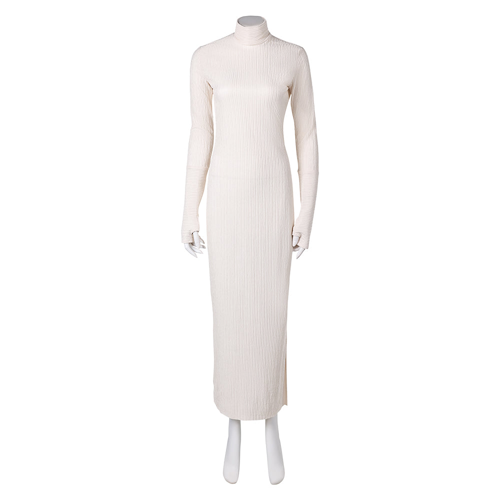 Andor Saison 2(2025) Mon Mothma Tenue Blanche Cosplay Costume