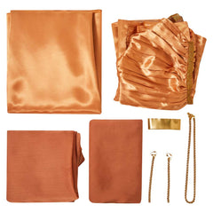 Andor Saison 2(2025) Mon Mothma Tenue Orange Cosplay Costume