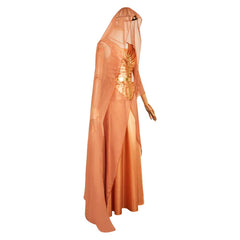 Andor Saison 2(2025) Mon Mothma Tenue Orange Cosplay Costume