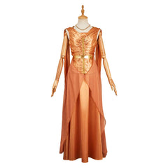 Andor Saison 2(2025) Mon Mothma Tenue Orange Cosplay Costume