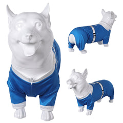 Animal The Fantastic Four: First Steps(2025) Invisible Woman Costume Bleu pour Chien