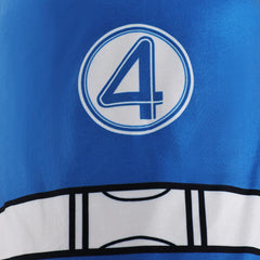 Animal The Fantastic Four: First Steps(2025) Invisible Woman Costume Bleu pour Chien
