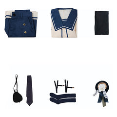 Anime Black Butler: Public School Arc(2024) Ciel Phantomhive Tenue Blanche Cosplay Costume