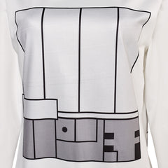 Anime Dandadan(2024) Momo Ayase Sweat-Shirt Blanc Cosplay Costume