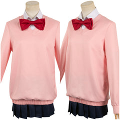 Anime Dandadan(2024) Momo Ayase Uniforme Rose Cosplay Costume