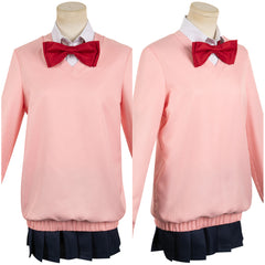 Anime Dandadan(2024) Momo Ayase Uniforme Rose Cosplay Costume