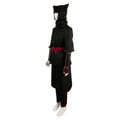 Anime Delicious in Dungeon Izutsumi Tenue Noire Cosplay Costume