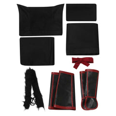 Anime Delicious in Dungeon Izutsumi Tenue Noire Cosplay Costume