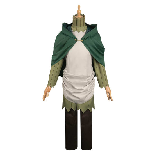Anime Delicious in Dungeon Mithrun Tenue Verte Cosplay Costume