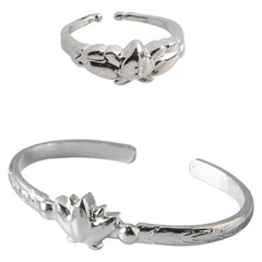 Anime Frieren: Beyond Journey's End Fern Bague+Bracelet Cosplay Accessoires