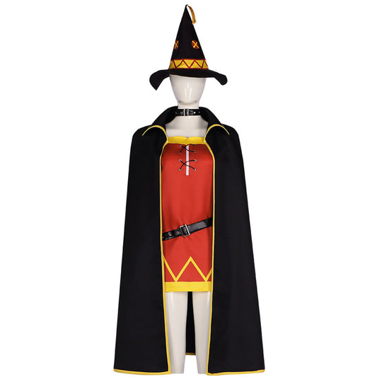 Anime Konosuba: Sois Béni Monde Merveilleux! Megumin Cosplay Costume