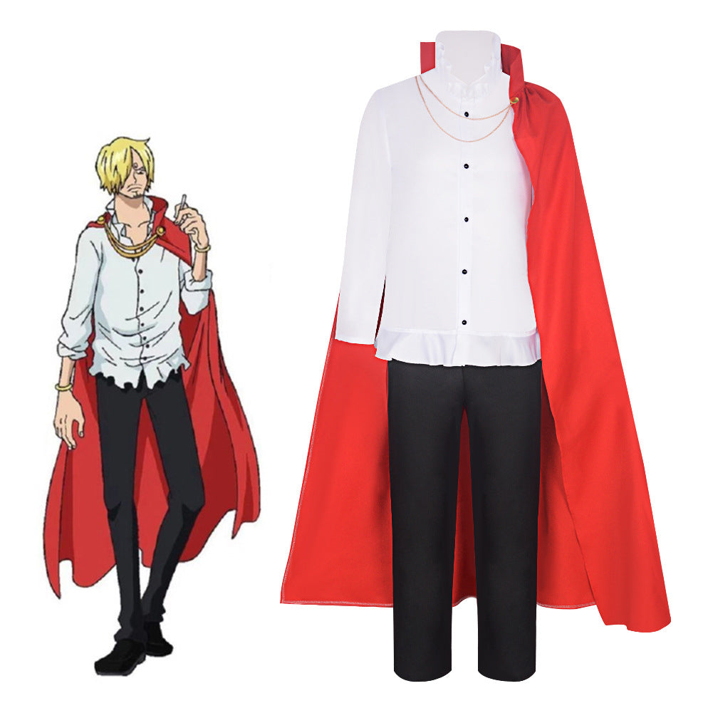 Anime One Piece Vinsmoke Sanji 2 Ans Après Cosplay Costume