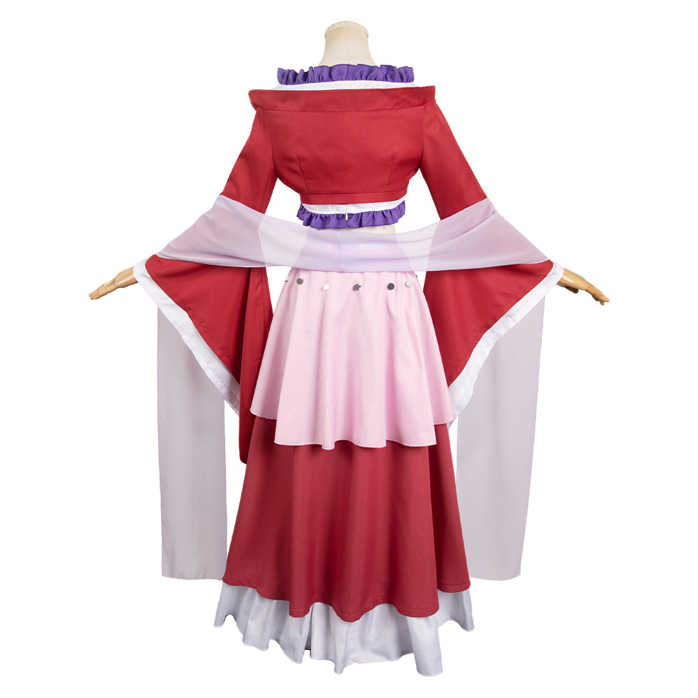 Anime The Apothecary Diaries Kusuriya No Hitorigoto Maomao Tenue Rouge Cosplay Costume