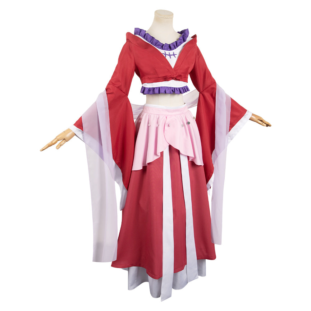 Anime The Apothecary Diaries Kusuriya No Hitorigoto Maomao Tenue Rouge Cosplay Costume