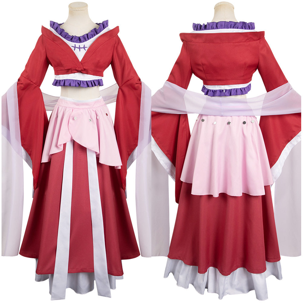 Anime The Apothecary Diaries Kusuriya No Hitorigoto Maomao Tenue Rouge Cosplay Costume