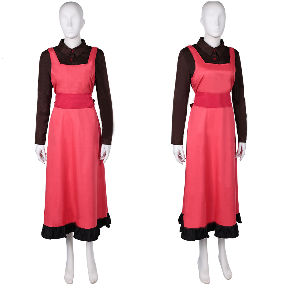 Anime Tower of God: Return of The Prince(2024) Rachel Robe Rouge Cosplay Costume