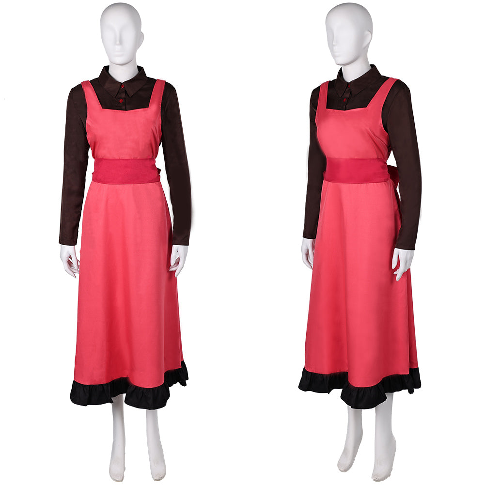 Anime Tower of God: Return of The Prince(2024) Rachel Robe Rouge Cosplay Costume