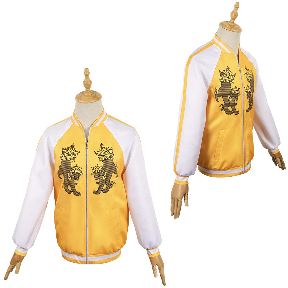 Anime Wind Breaker Jo Togame Veste Jaune Cosplay Costume
