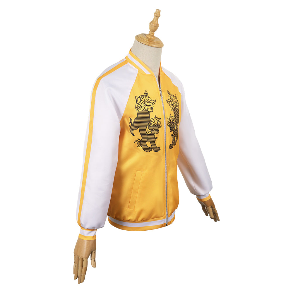 Anime Wind Breaker Jo Togame Veste Jaune Cosplay Costume