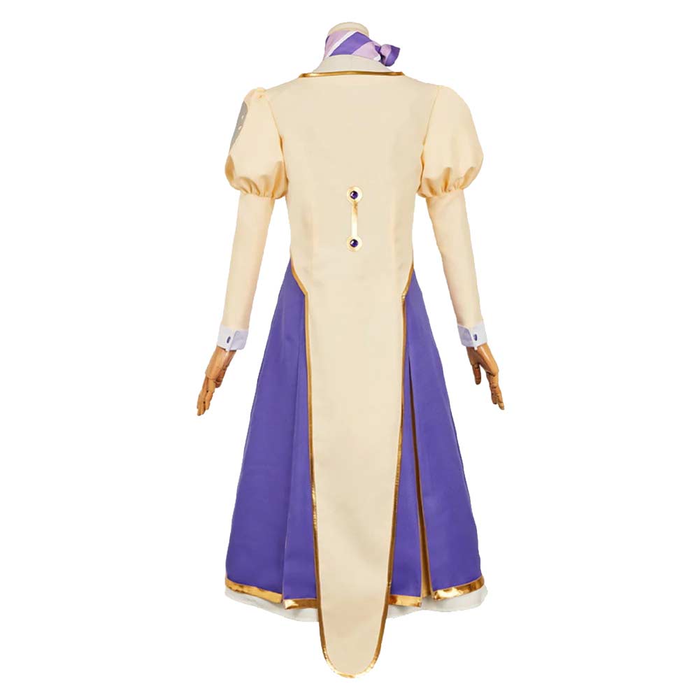 Apocalypse Hotel(2025) Yachiyo Robe Violette et Jaune Cosplay Costume