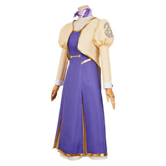 Apocalypse Hotel(2025) Yachiyo Robe Violette et Jaune Cosplay Costume