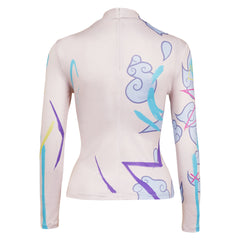 Arcane: League of Legends Saison 2 Jinx Haut Tmprimé Tatouage Cosplay Costume