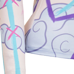 Arcane: League of Legends Saison 2 Jinx Haut Tmprimé Tatouage Cosplay Costume