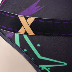 Arcane: League of Legends Saison 2 Jinx Maillot de Bain Bikini+Veste Cosplay Costume Design Original