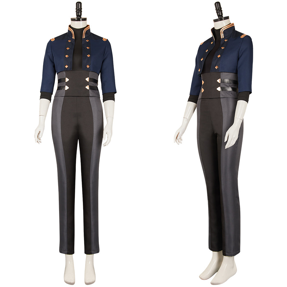 Arcane: League of Legends Saison 2(2024) Caitlyn à Taille Haute Cosplay Costume