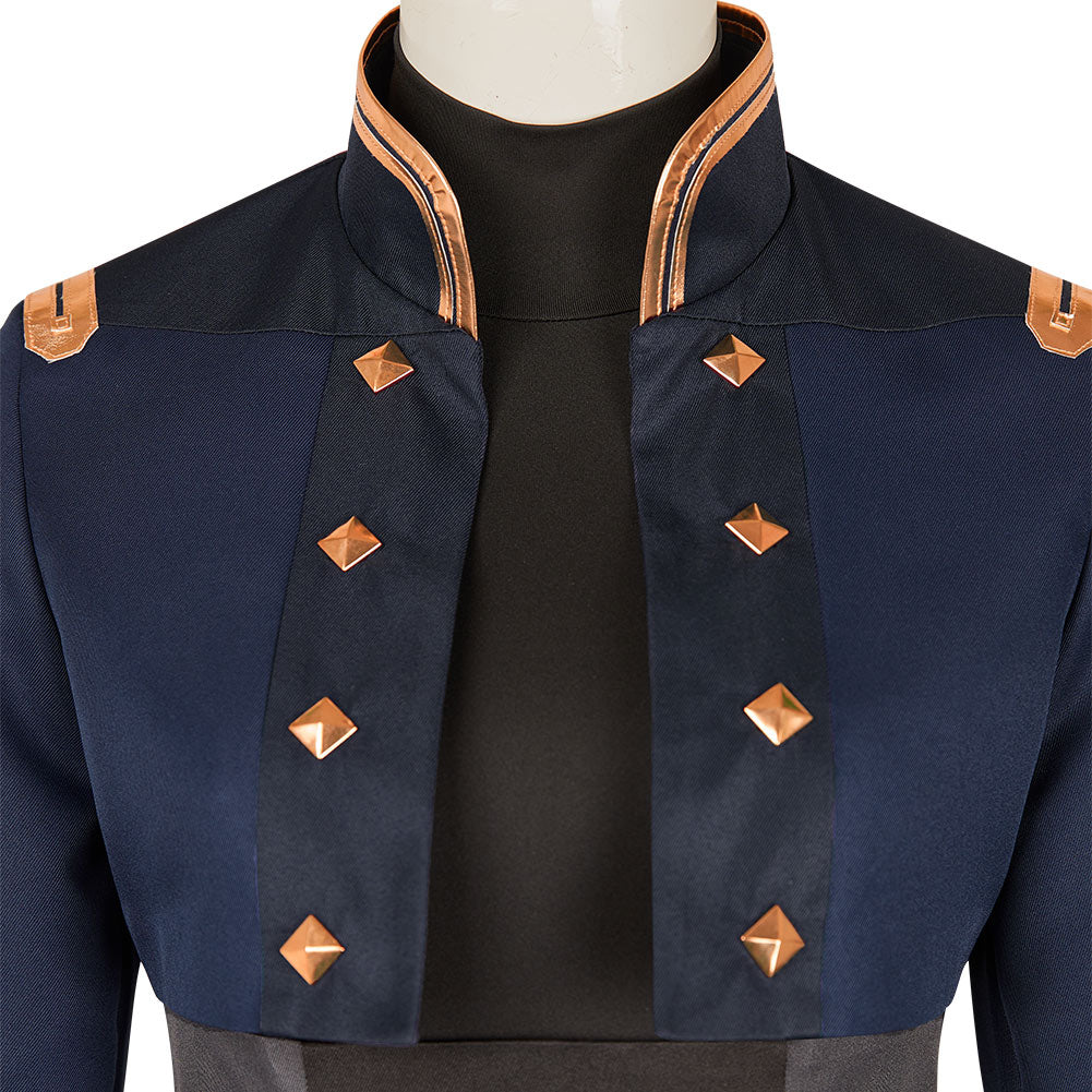 Arcane: League of Legends Saison 2(2024) Caitlyn à Taille Haute Cosplay Costume