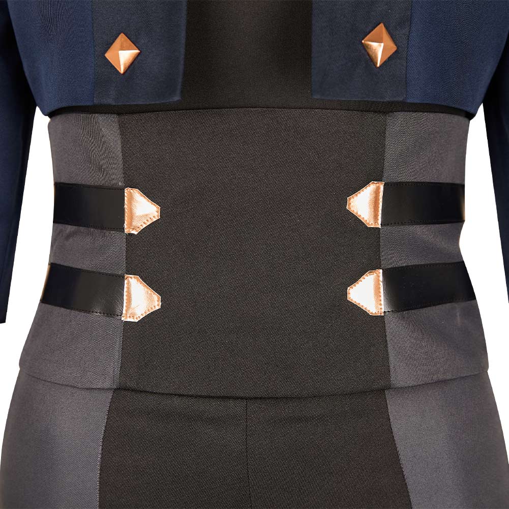 Arcane: League of Legends Saison 2(2024) Caitlyn à Taille Haute Cosplay Costume