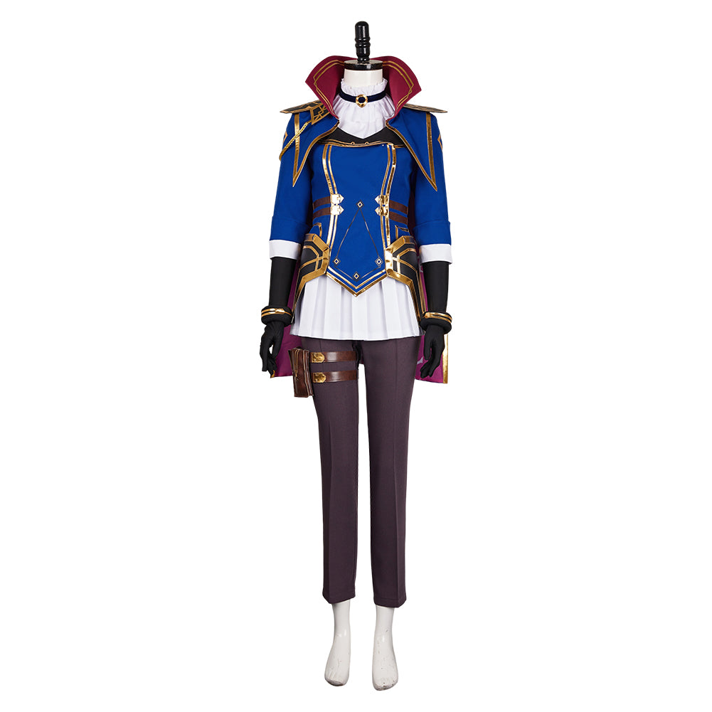 Arcane: League Of Legends Saison 2(2024) Caitlyn Tenue Complète Cosplay Costume Ver.2