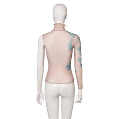 Arcane: League of Legends Saison 2(2024) Jinx Haut à Imprimé Tatouage Cosplay Costume