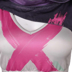 Arcane: League of Legends Saison 2(2024) Jinx Tenue avec Chapeau Cosplay Costume