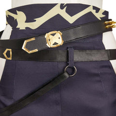 Arcane: League of Legends Saison 2(2024) Jinx Tenue Blanche Sans Chapeau Cosplay Costume