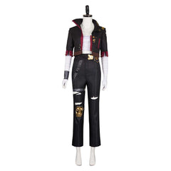 Arcane: League of Legends Saison 2(2024) Vi Tenue Noire Cosplay Costume
