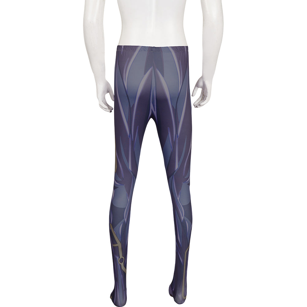 Arcane: League of Legends Saison 2(2024) Viktor Tenue Bleue de Cape Cosplay Costume