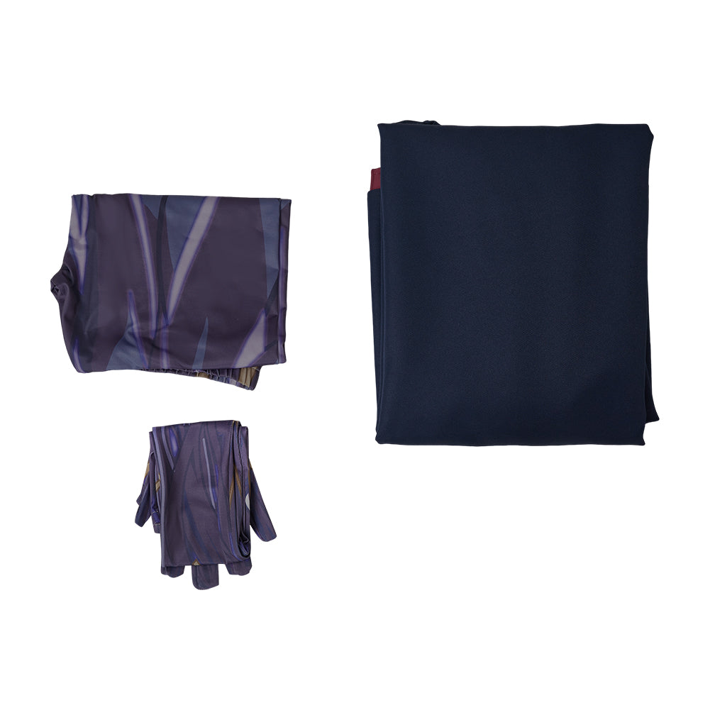 Arcane: League of Legends Saison 2(2024) Viktor Tenue Bleue de Cape Cosplay Costume