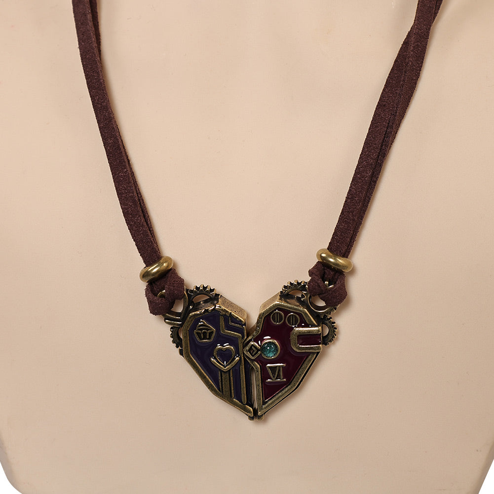 Arcane: League of Legends Vi et Caitlyn Collier Cosplay Accessoire