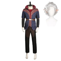 Baldur's Gate 3 BG3 Astarion Tenue Médiéval Cosplay Costume