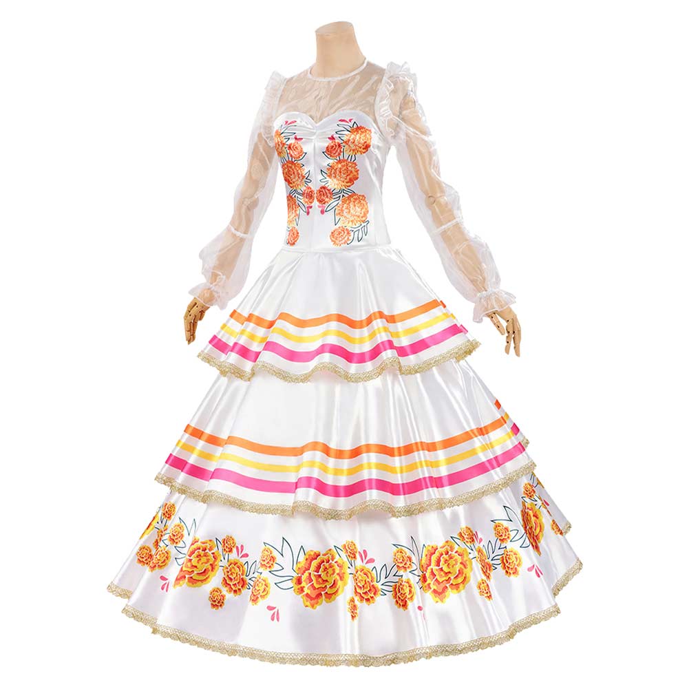 Barbie 2025 Día De Muertos Robe du Jour des Morts Cosplay Costume