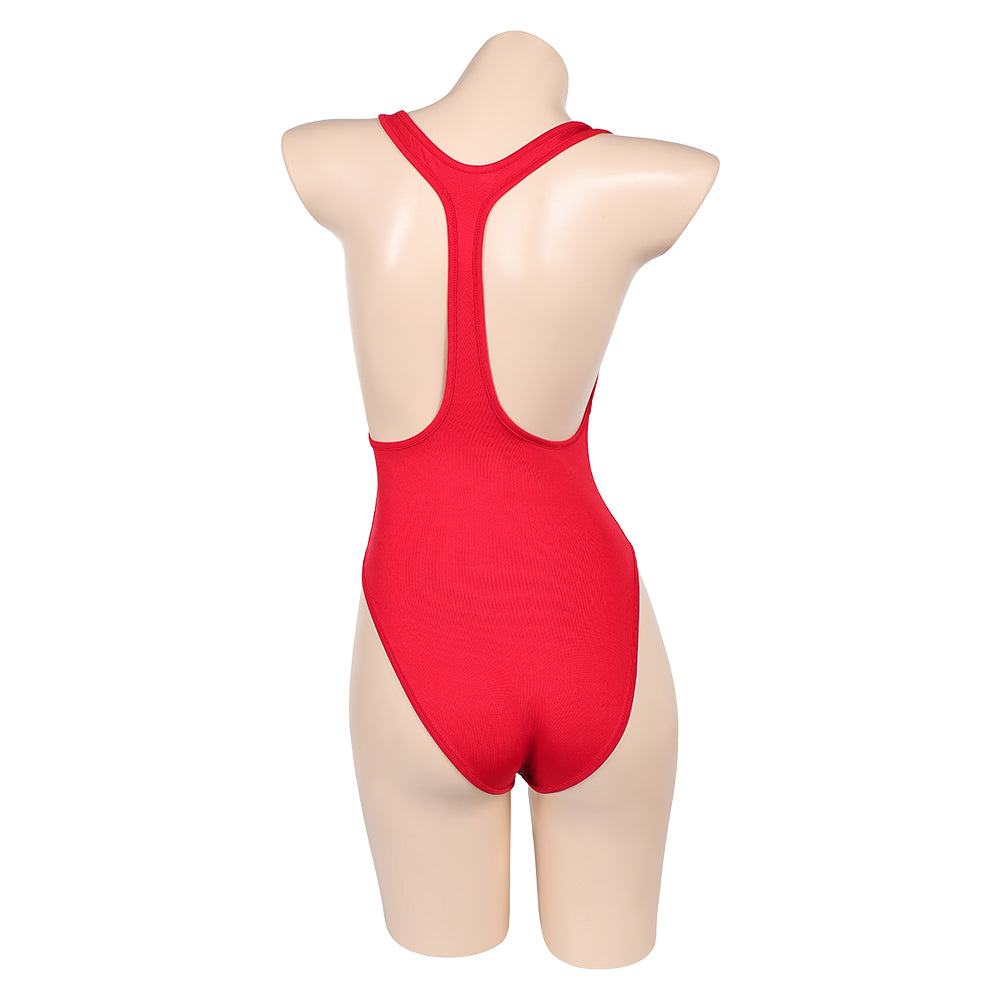 Baywatch Alerte à Malibu C.J. Parker Maillot de Bain Une Pièce Cosplay Costume Ver.2