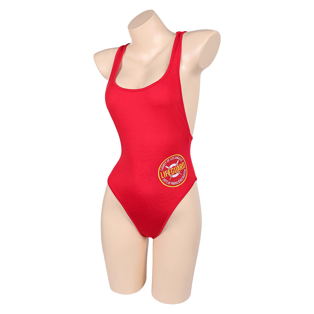 Baywatch Alerte à Malibu C.J. Parker Maillot de Bain Une Pièce Cosplay Costume Ver.2