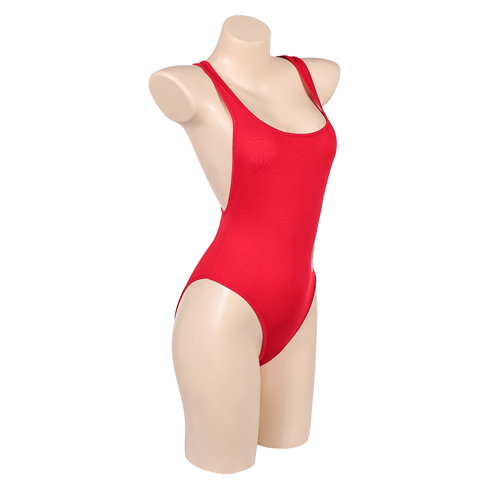 Baywatch Alerte à Malibu C.J. Parker Maillot de Bain Une Pièce Cosplay Costume Ver.2