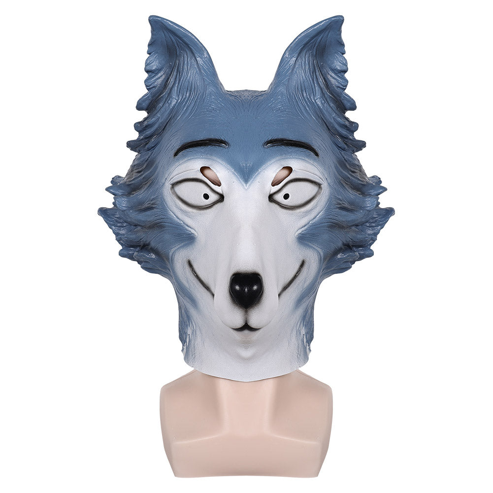 Beastars Legoshi Masque Bleu Cosplay Accessoire
